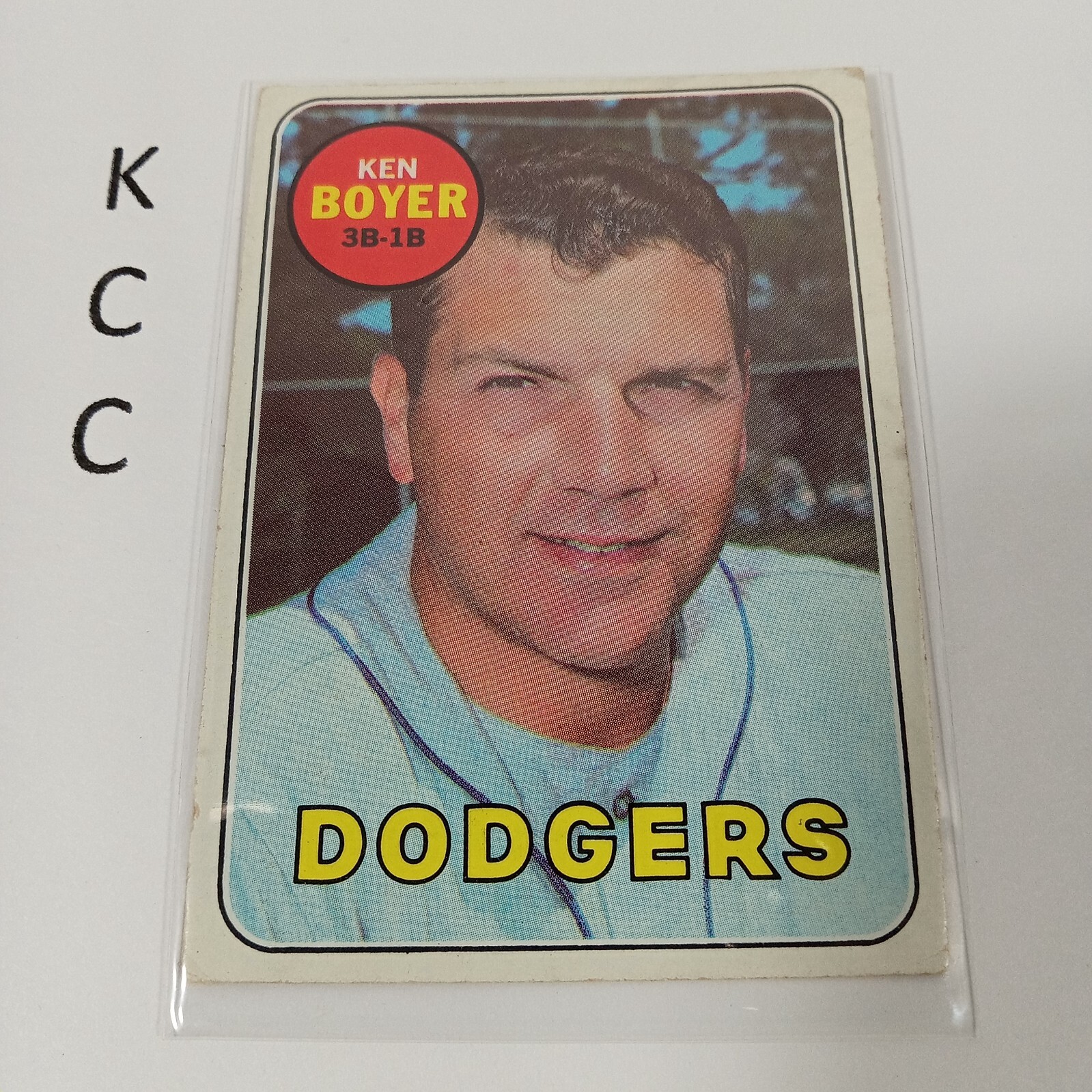 1969 Topps Set-Break #379 Ken Boyer Dodgers