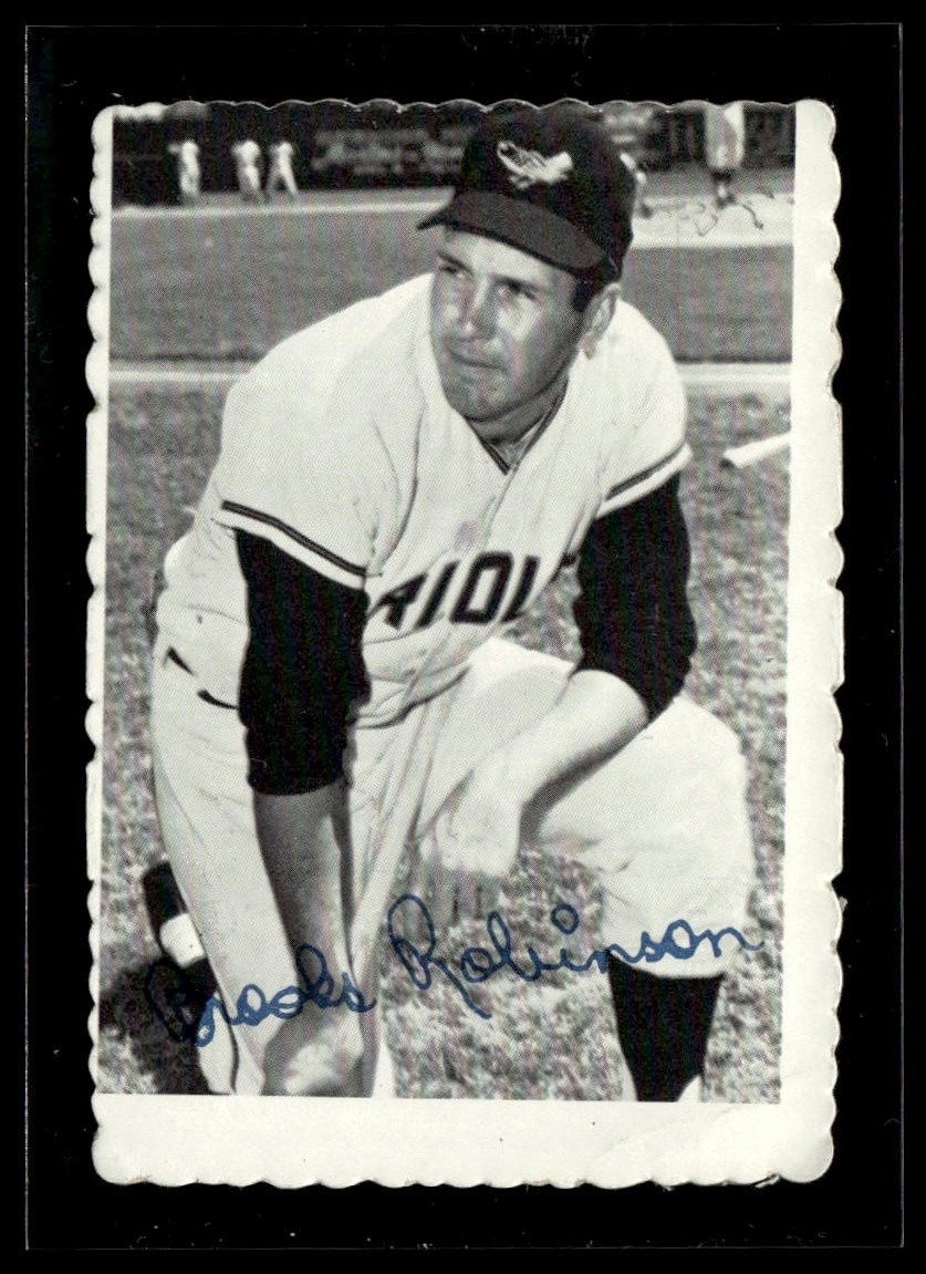 1969 Topps #1 Brooks Robinson Deckle