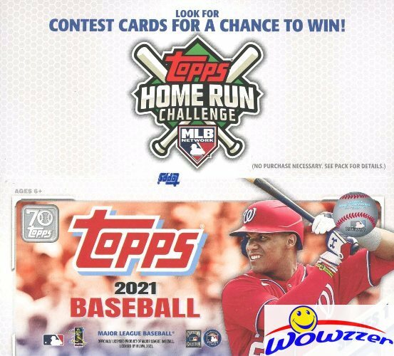 2021 Topps Series 1 Baseball MASSIVE 24 Pack Factory Sealed Retail Box-384 Cards