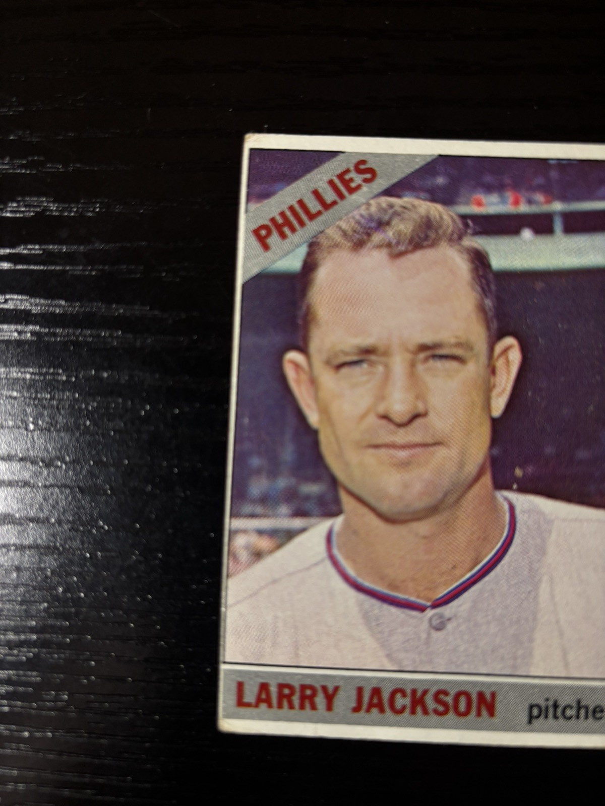 1966 Topps Larry Jackson #595 High Number VG-EX Philadelphia Phillies