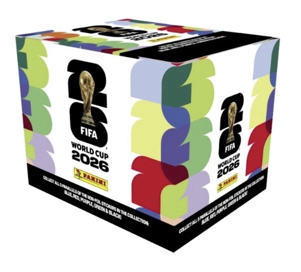2026 Panini FIFA World Cup Soccer 50-Pack Sticker Box – U.S. Version – FREE SHIP