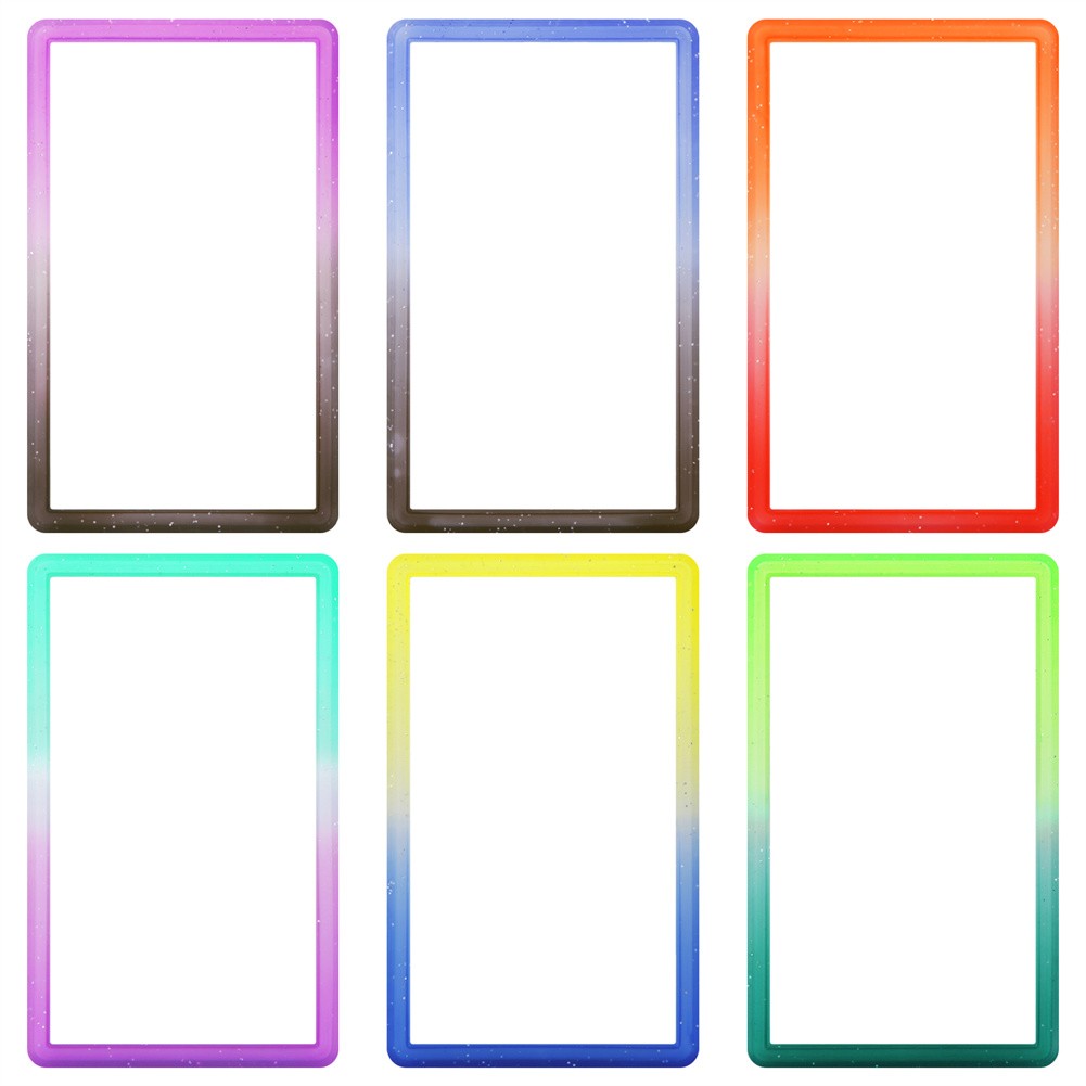 6-30pcs TPU Gradient Slab Bumper Guard Edge Protector Frame For PSA Graded Cards