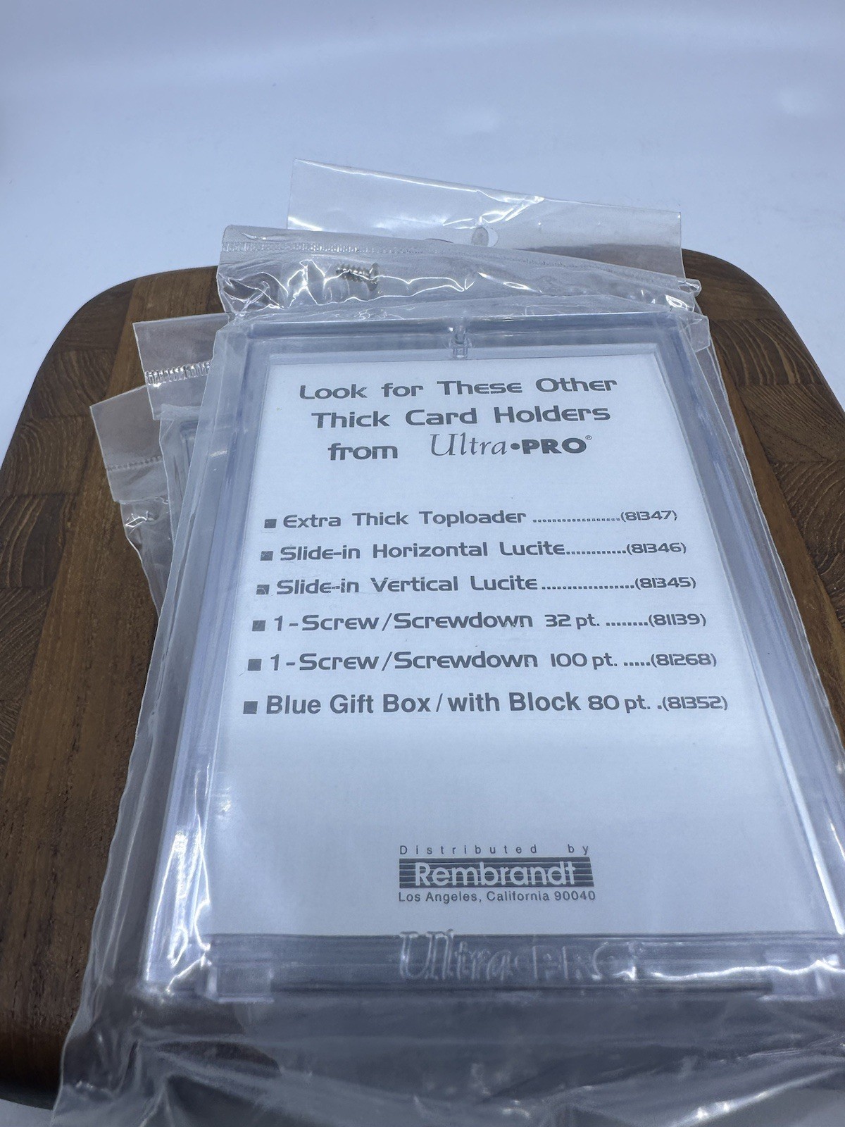 Ultra PRO 81139 One Screw Screwdown Lot of 5