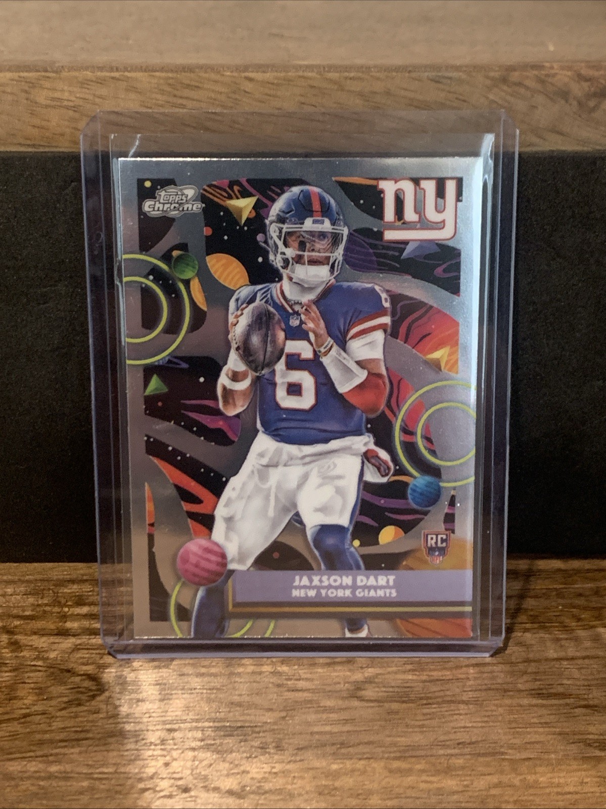 🏈 2025 Topps Cosmic Chrome Jaxson Dart RC #174 New York Giants Rookie
