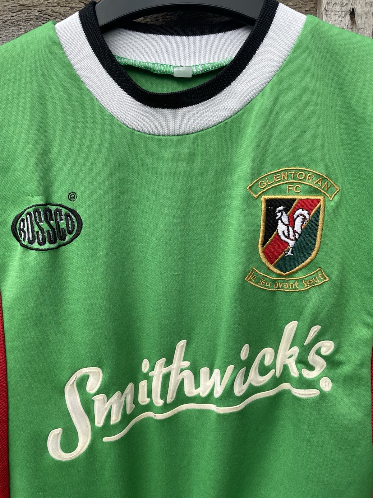 Glentoran 2001–02 Shirt Vintage Authentic Original Made In UK Rare Collectable