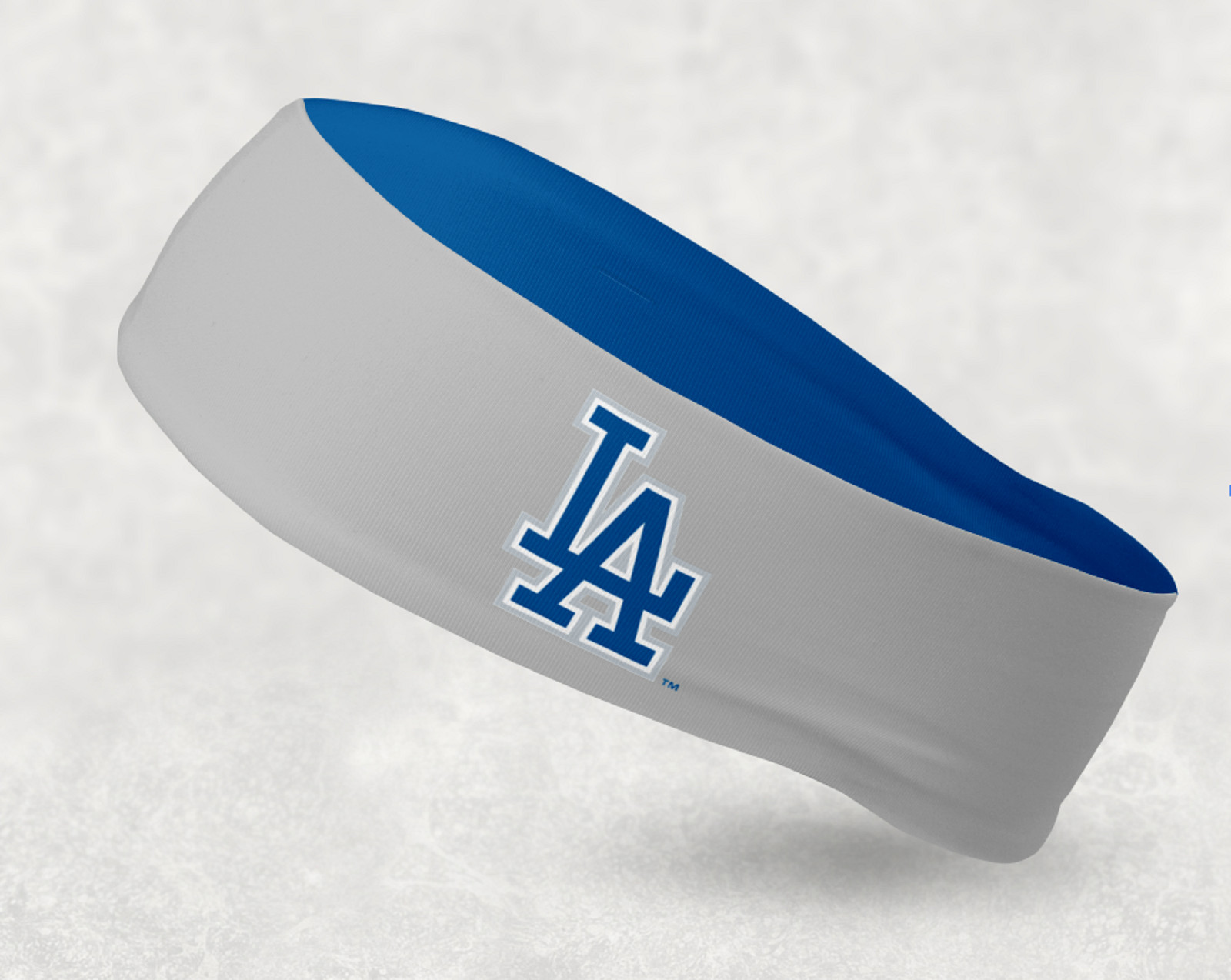 Reversible Los Angeles Dodgers Headband Stretch Headband LA Dodgers Headband