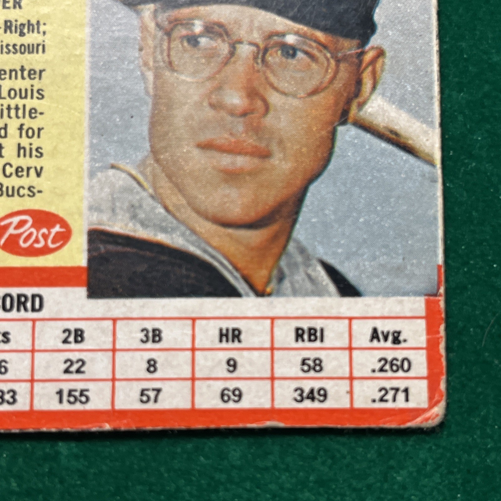 1962 Post – Bill Virdon #175