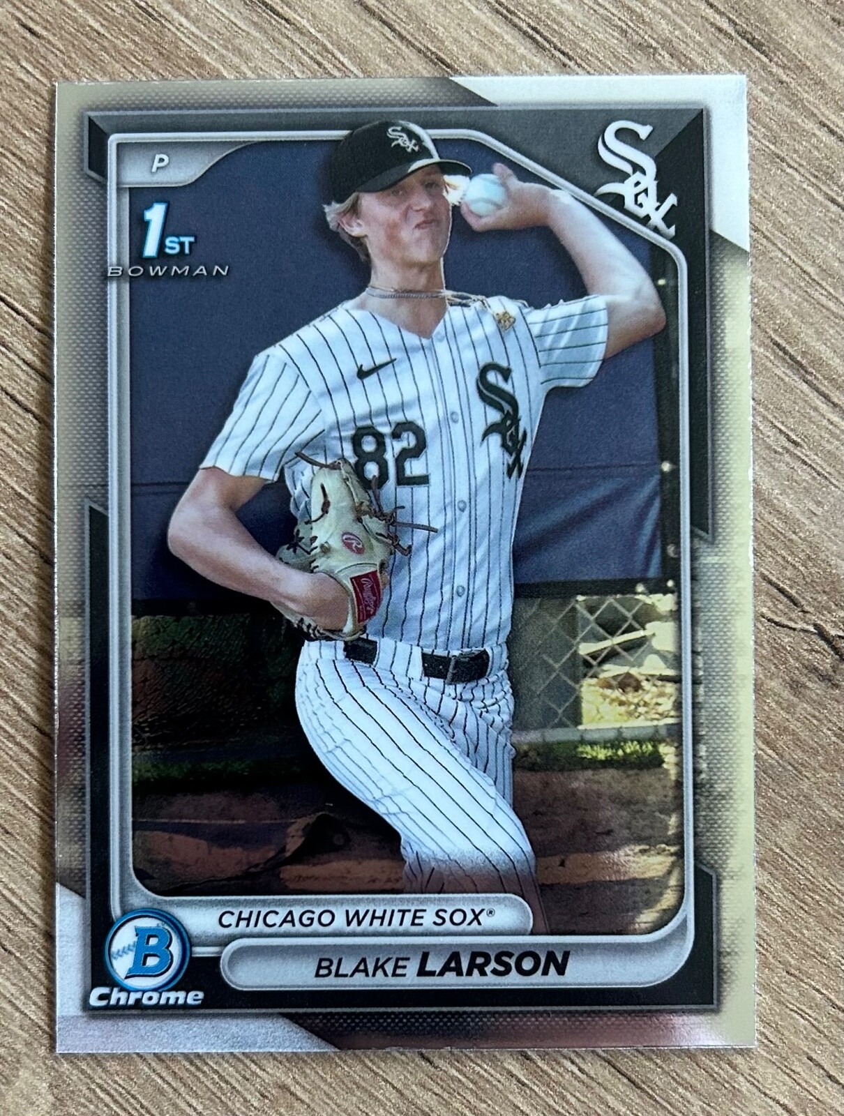 2024 Bowman Draft 1st Chrome Blake Larson Chicago White Sox #BDC-85