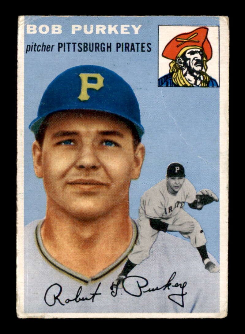 1954 Topps #202 Bob Purkey RC G/VG X3585908