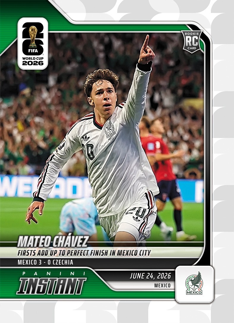 *PRESALE* 2026 Panini Instant FIFA World Cup Mateo Chavez RC #119 ~ Mexico