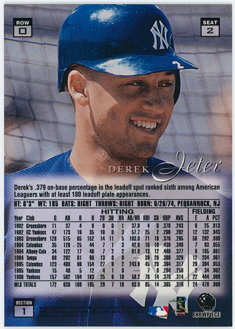 1997 Flair Showcase Row 0 Complete Set #1-180, Incredible!! Last of 6 MT sets!!