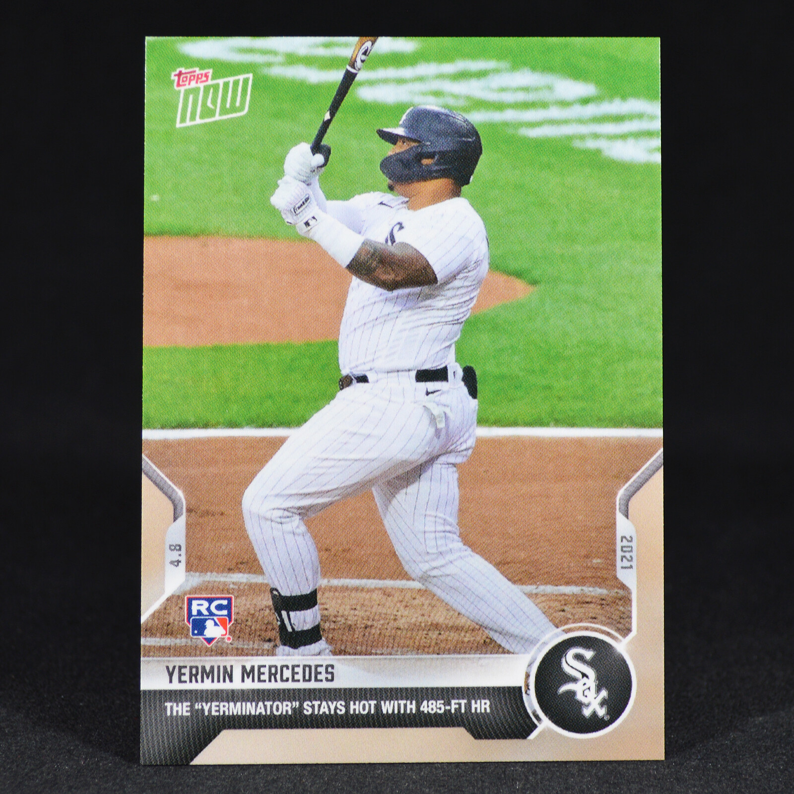 Yermin Mercedes RC Rookie – 2021 Topps Now #52 – White Sox