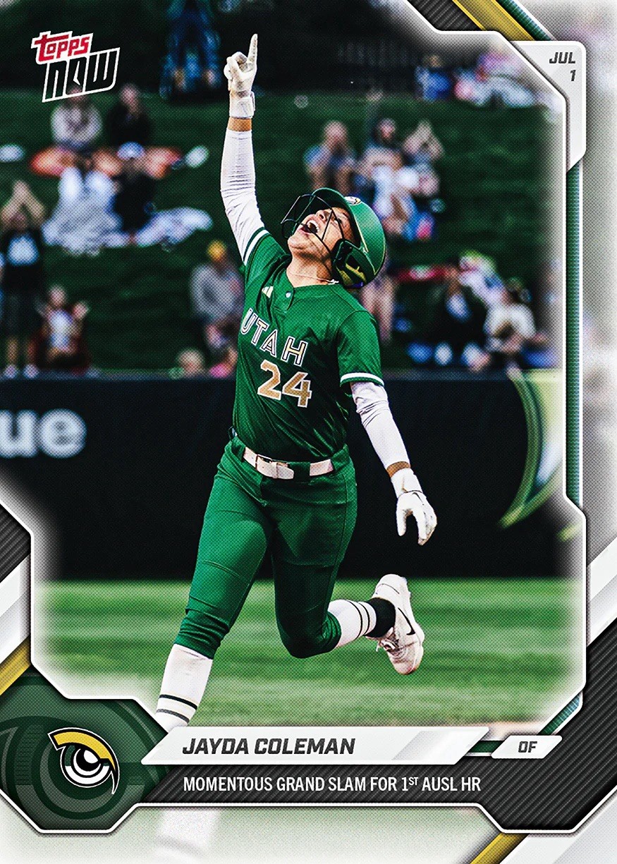 *PRE SALE* Jayda Coleman – 2026 AUSL Topps NOW® – Card 28