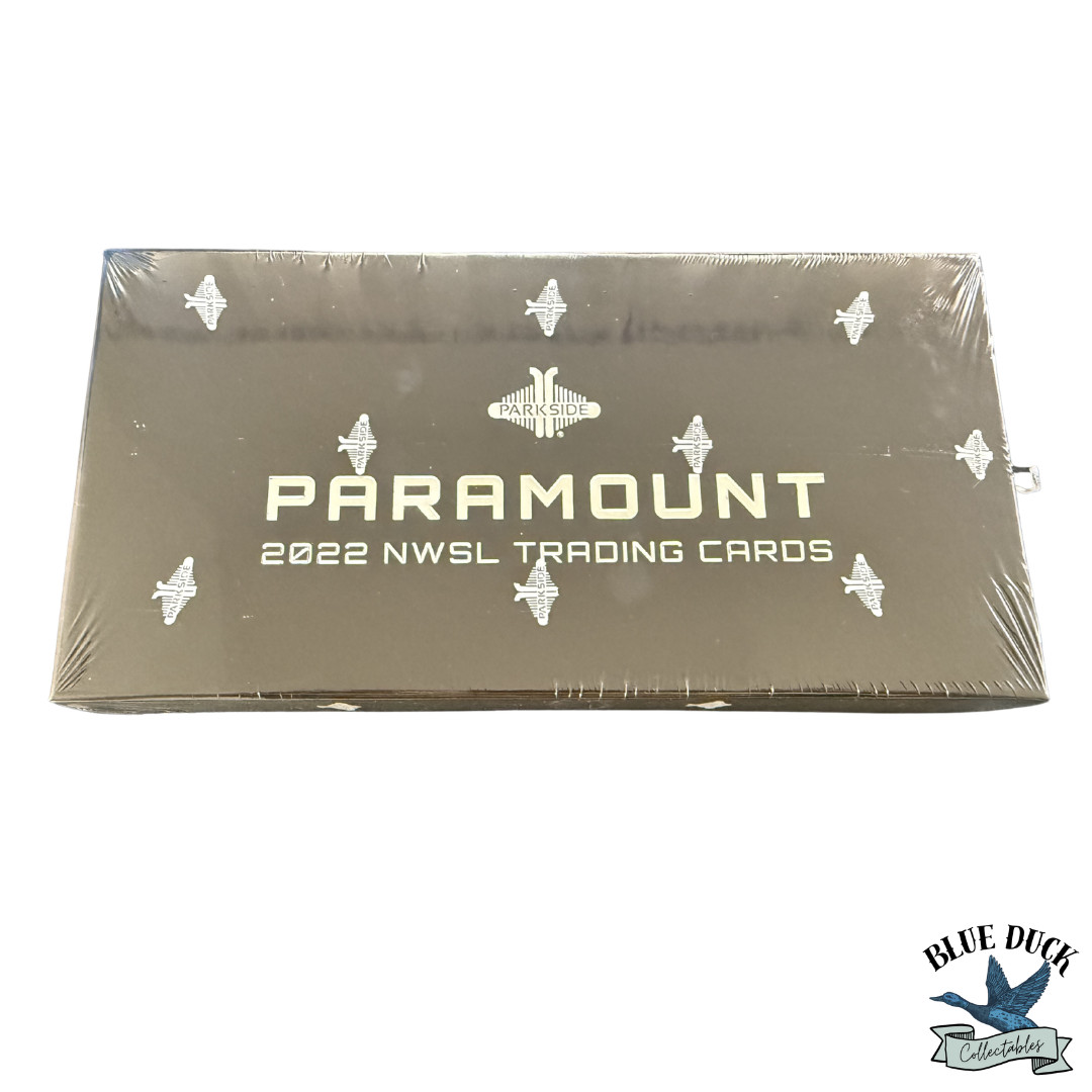 2022 Parkside Paramount NWSL Soccer Hobby Box – 1 Coin & Auto Per Box – SEALED