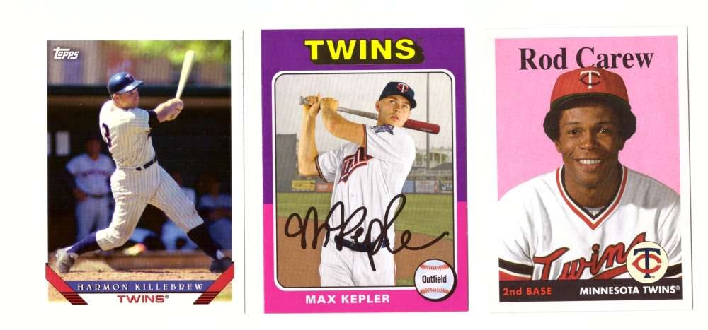 2019 Topps Archives (1-300) – MINNESOTA TWINS Team Set