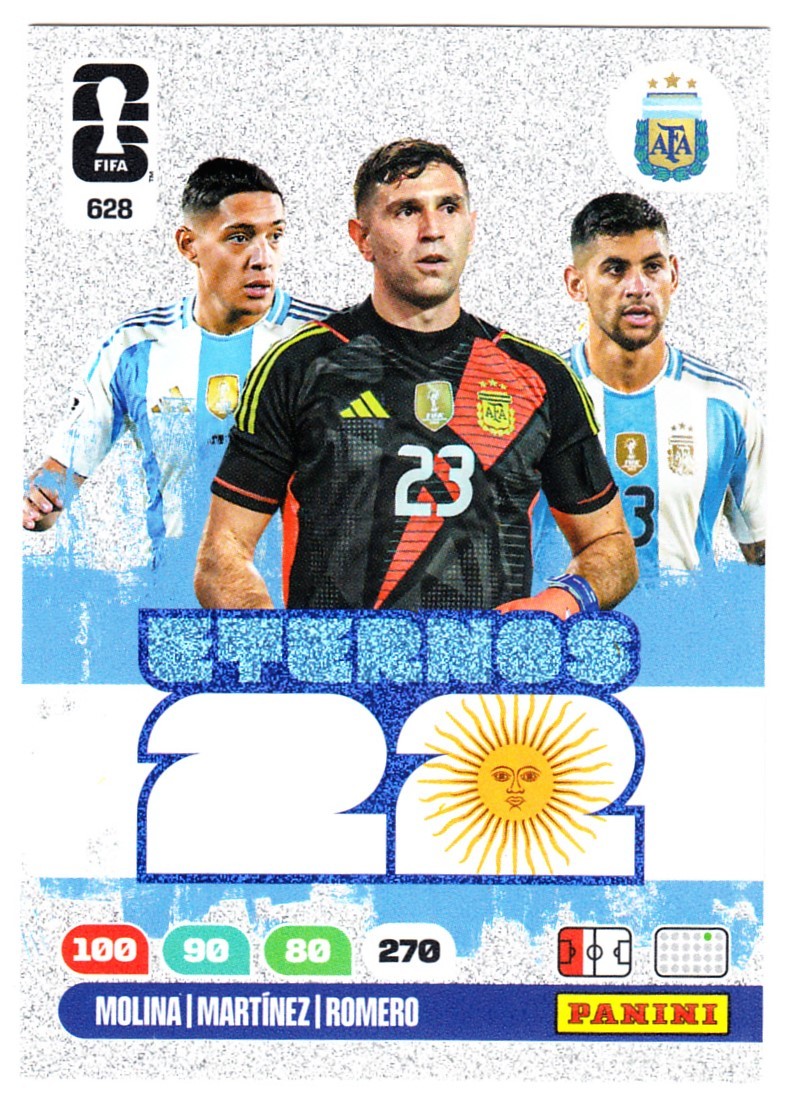 FIFA World Cup 2026 Eternos 22 full set 3 cards