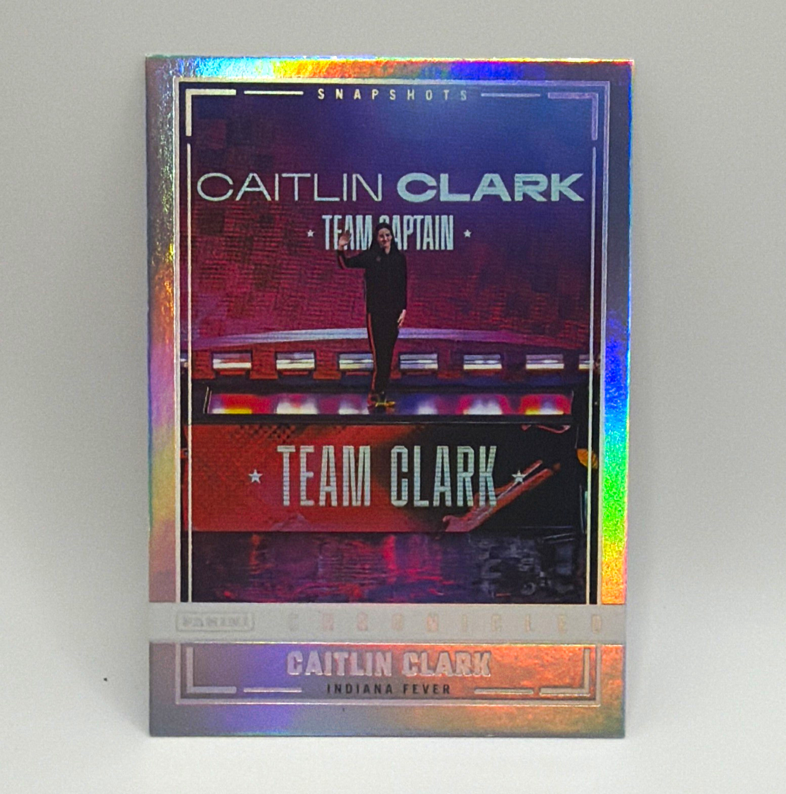 2025 Panini Caitlin Clark Foil Holo Chronicled WNBA Snapshots Insert #98