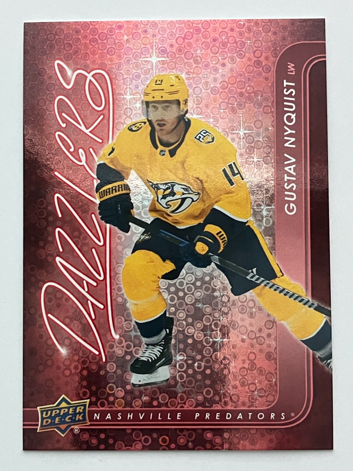 2024-25 Upper Deck Hockey Blue, Orange Dazzlers. Pick from list