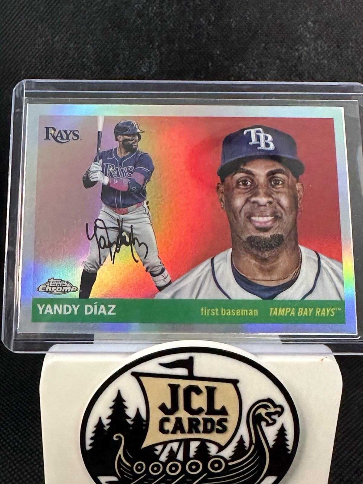 2025 Topps Chrome Platinum – Yandy Diaz #180 Refractor