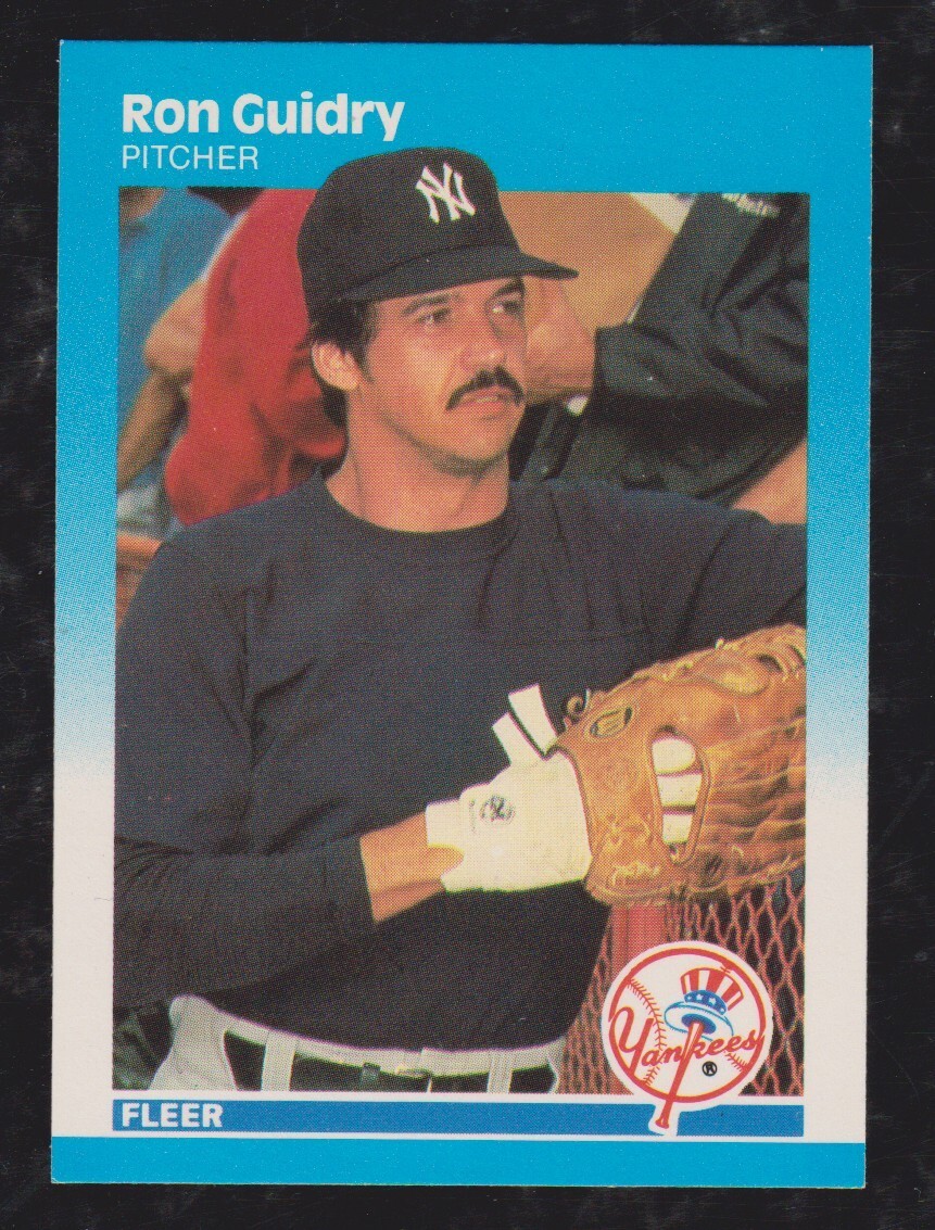 BUY 1, GET 1 FREE 1987 FLEER BASEBALL YOU PICK #1 – #220 NMMT * FREE SHIP *