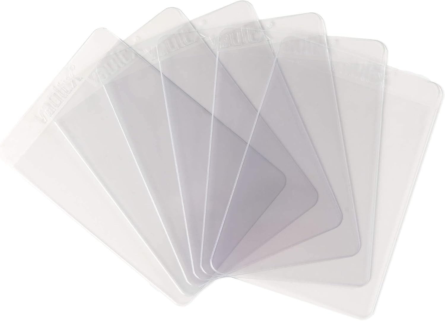 Semi-Rigid Trading Card Holders 200 Pack – Clear Plastic