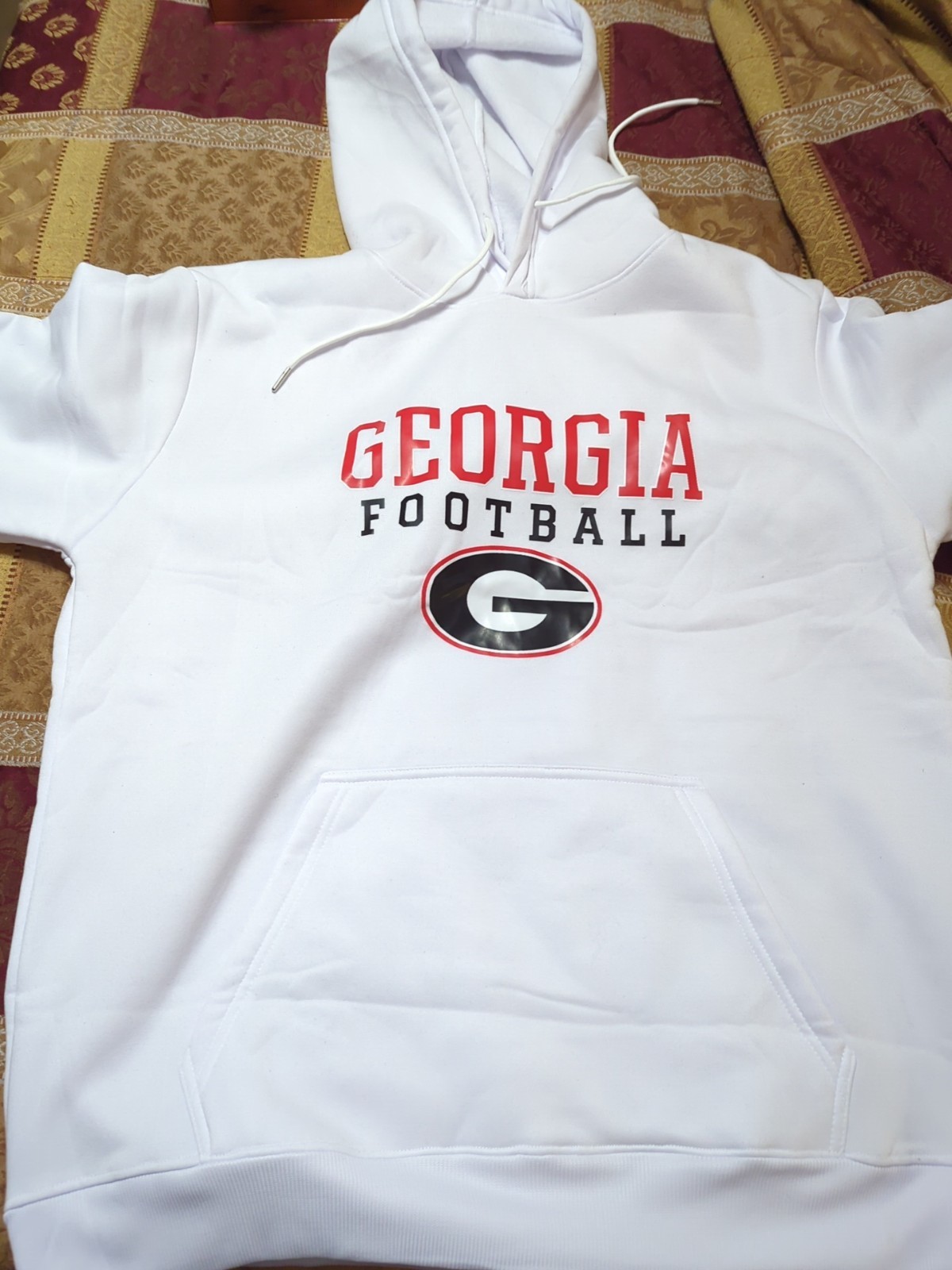 University Of Georgia Football Hoodie Size XLarge