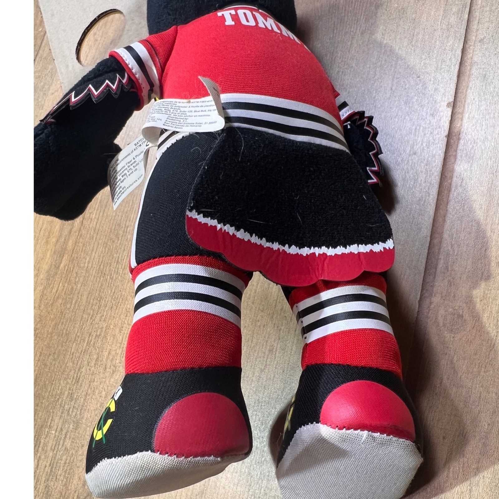 Bleacher Creatures Chicago Blackhawks Tommy Plush Mascot Doll 10 inch