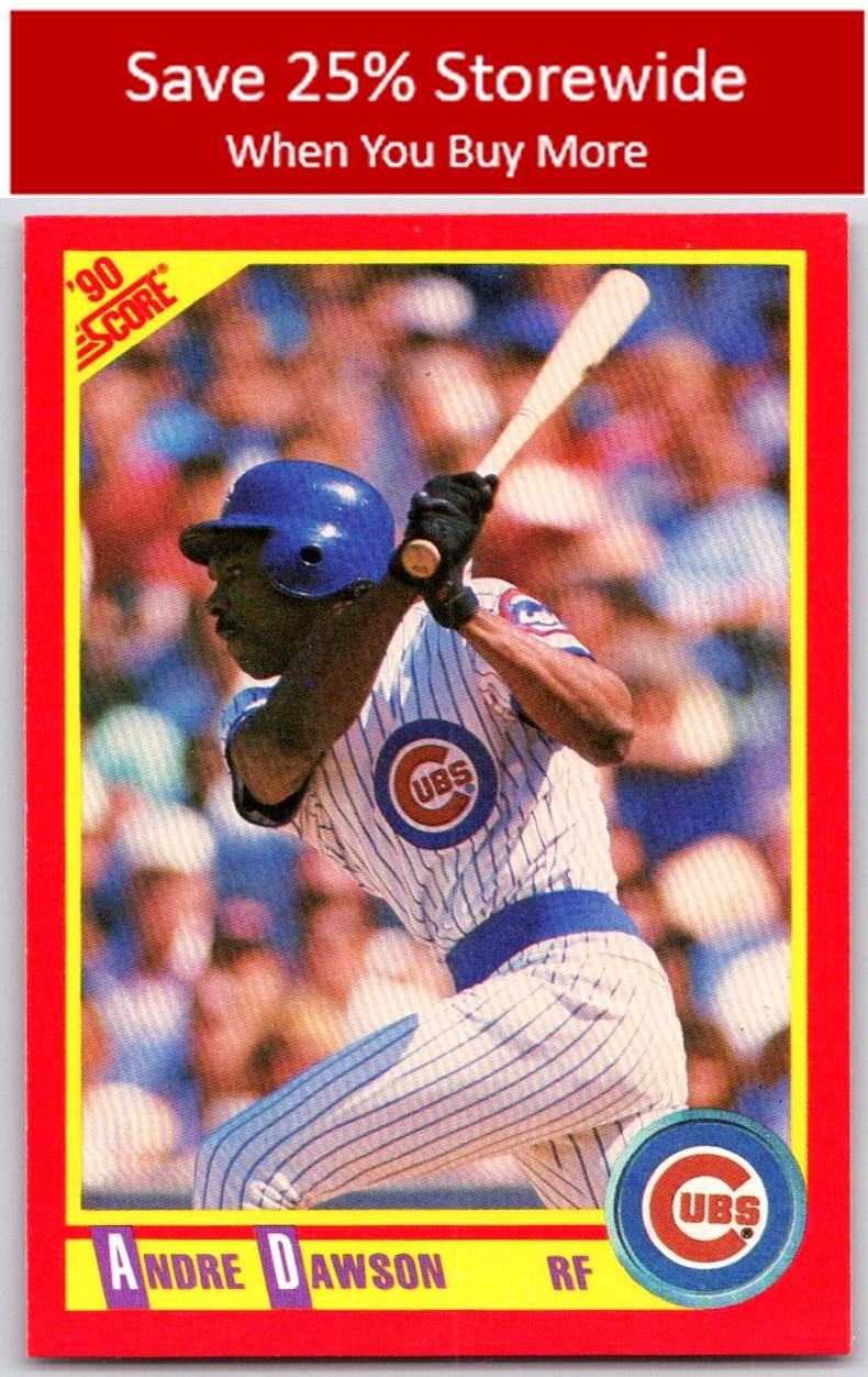 Andre Dawson 1990 Score #265 Chicago Cubs