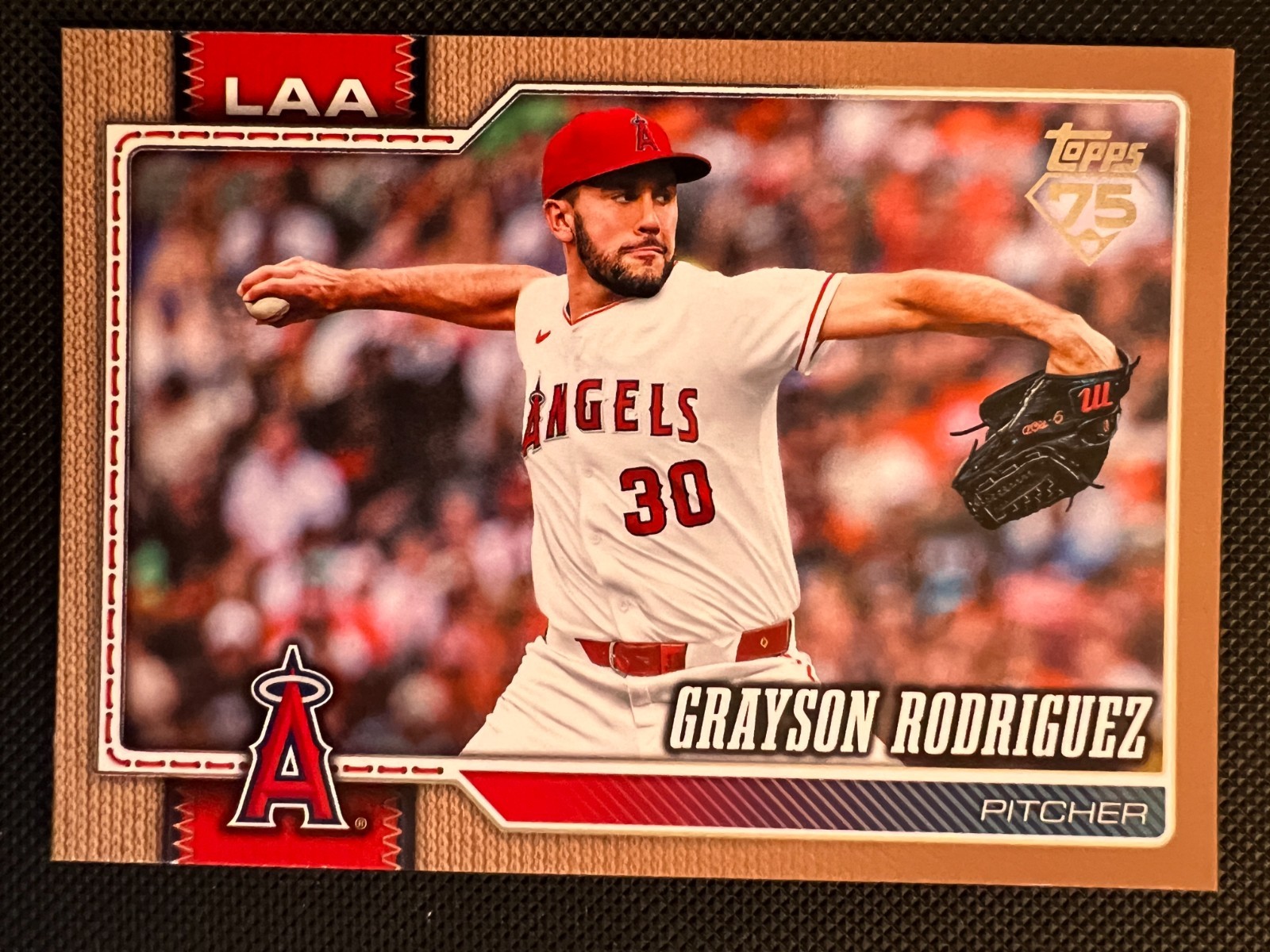 Grayson Rodriguez 2026 Topps Series 2 #577 Gold Parallel /2026 Angels