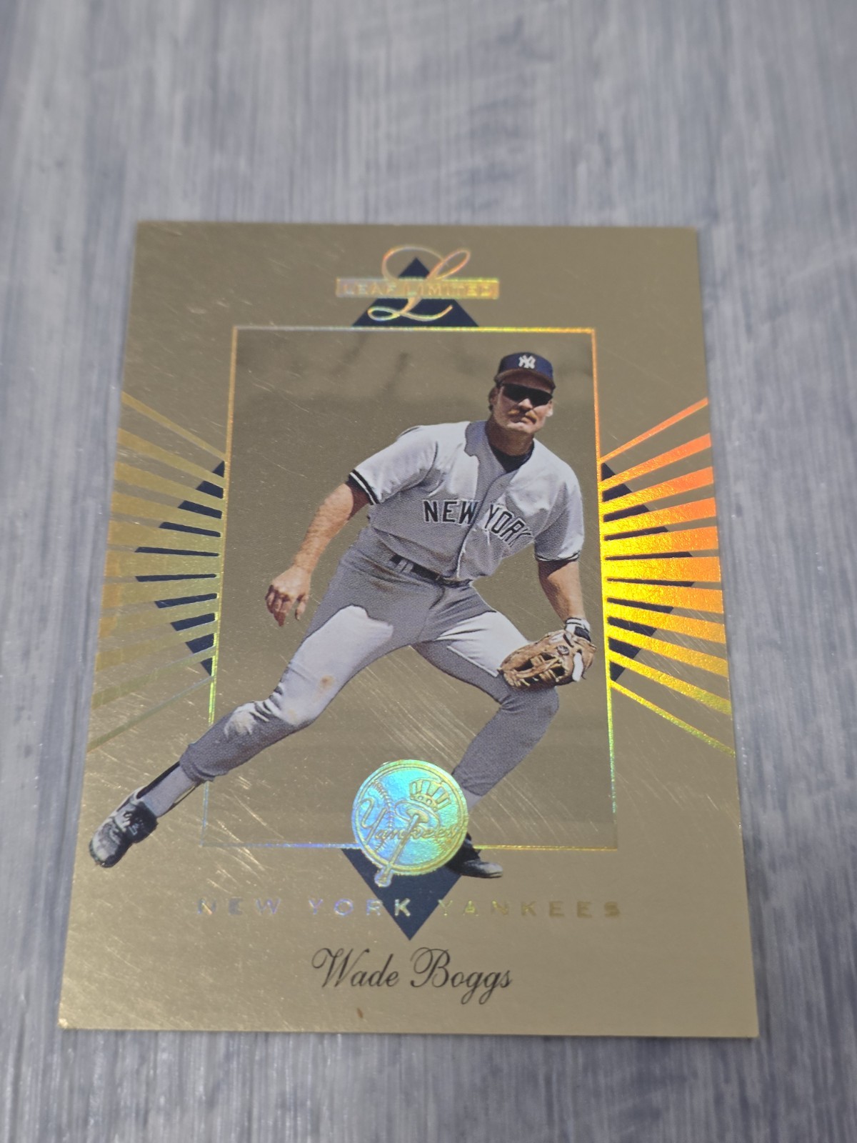 1994 Leaf Limited – Gold All-Stars Wade Boggs New York Yankees #9915/10000 C212