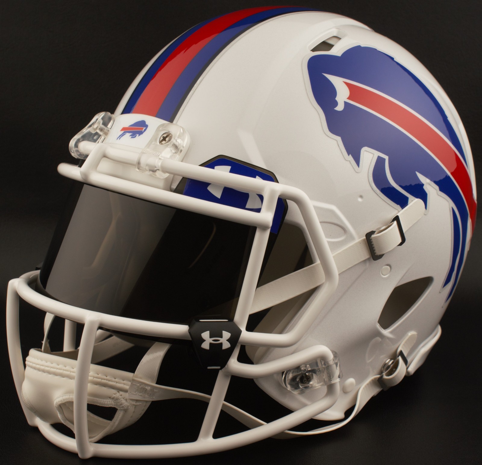 BUFFALO BILLS NFL Authentic GAMEDAY Football Helmet w/ BLACK-TINT Eye Shield