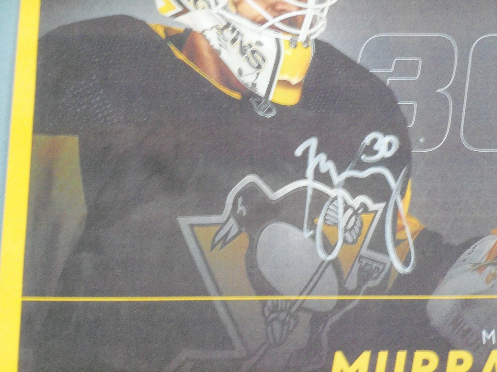 Matt Murray, Pgh Penguins, Signed 8.25″ x 10.5″ Print, In Uniform
