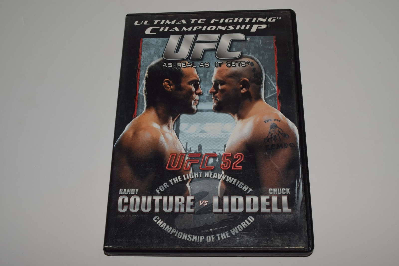 ULTIMATE FIGHTING CHAMPIONSHIP UFC 52 COUTURE VS LIDDELL 4/16/2005 DVD (UFC1)