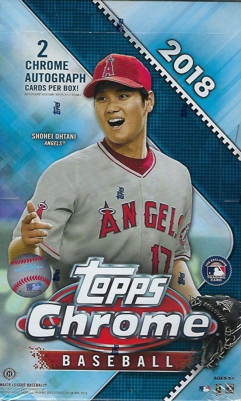 2018 Topps Chrome & Update Chrome Base Singles, Parallels & Inserts