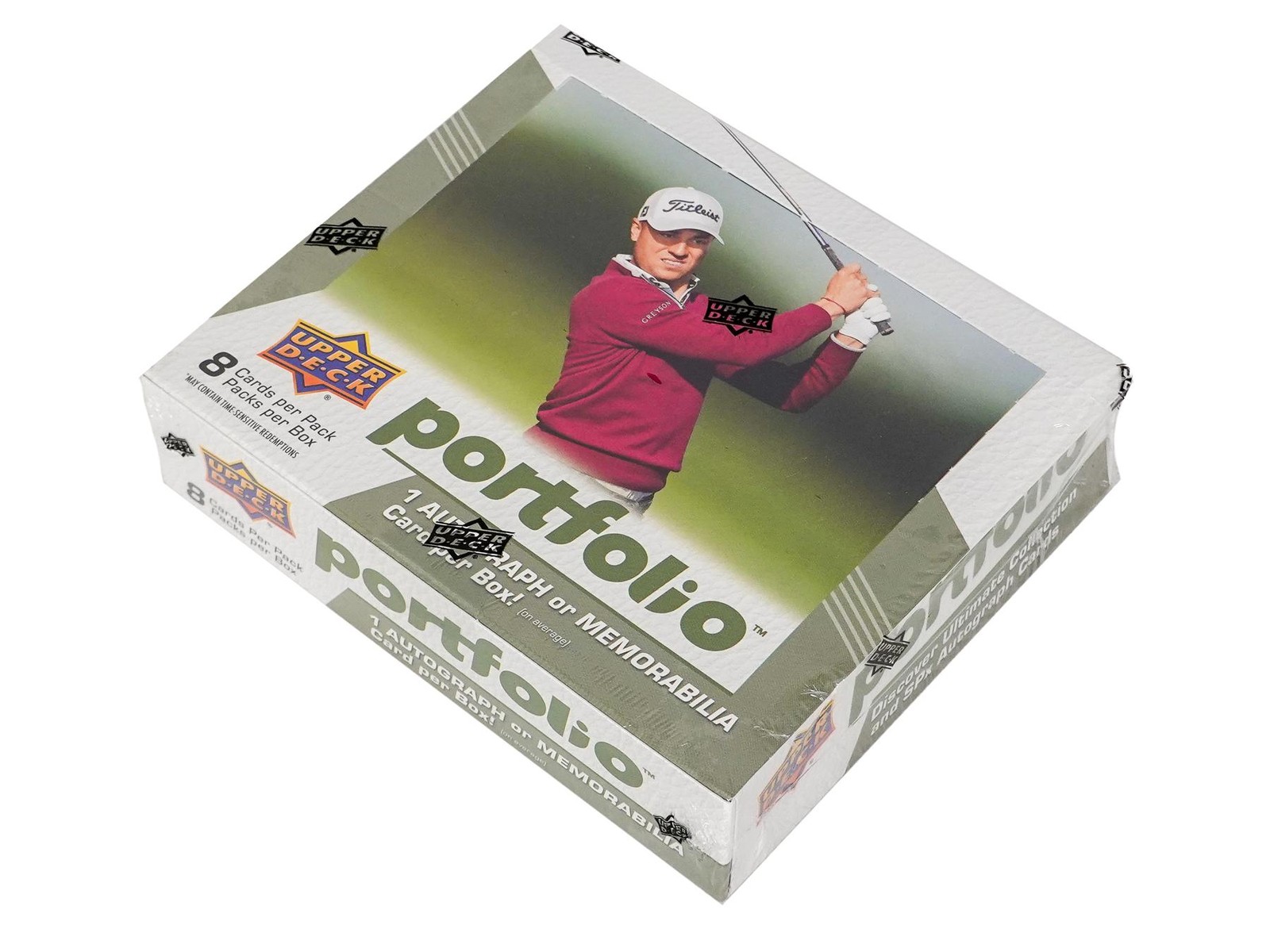2024 UPPER DECK PORTFOLIO GOLF HOBBY BOX