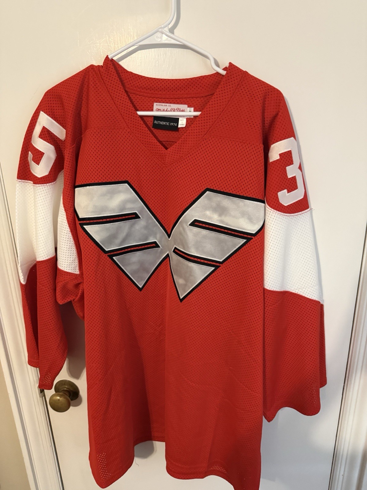 Mitchell & Ness Authentic 52 Dallas Eliuk Philadelphia Wings Lacrosse Jersey