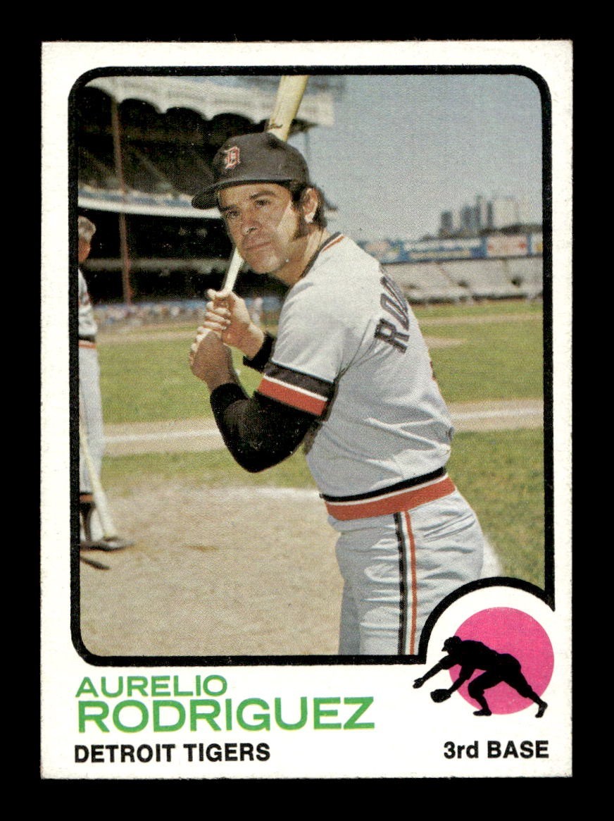 1973 Topps #218 Aurelio Rodriguez Tigers NEAR MINT *9v
