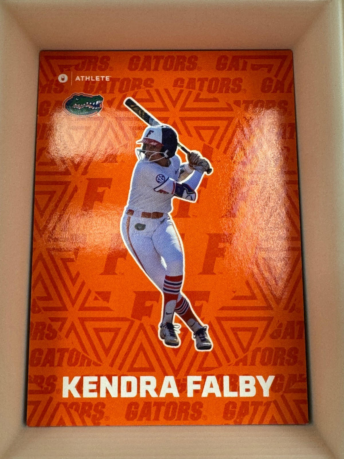 2025 Florida Gators Softball Onit Trading Card Base Parallel Inserts