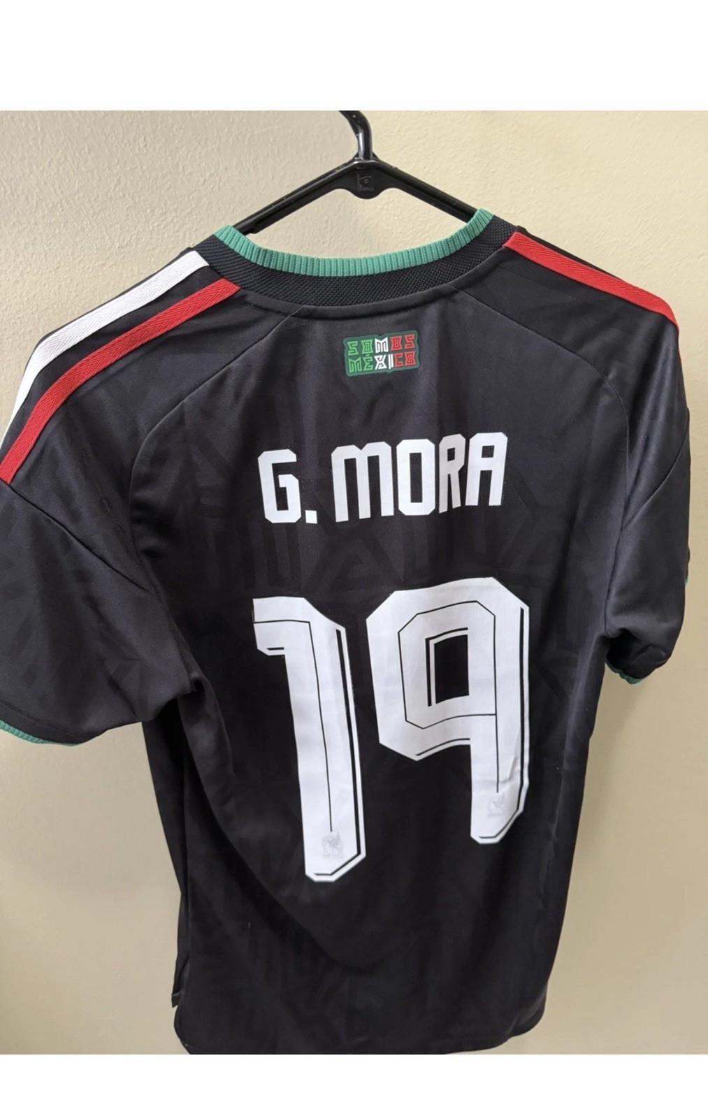 Mexico Third Jersey World Cup Name and Number Set – Iron Pressed G.Mora