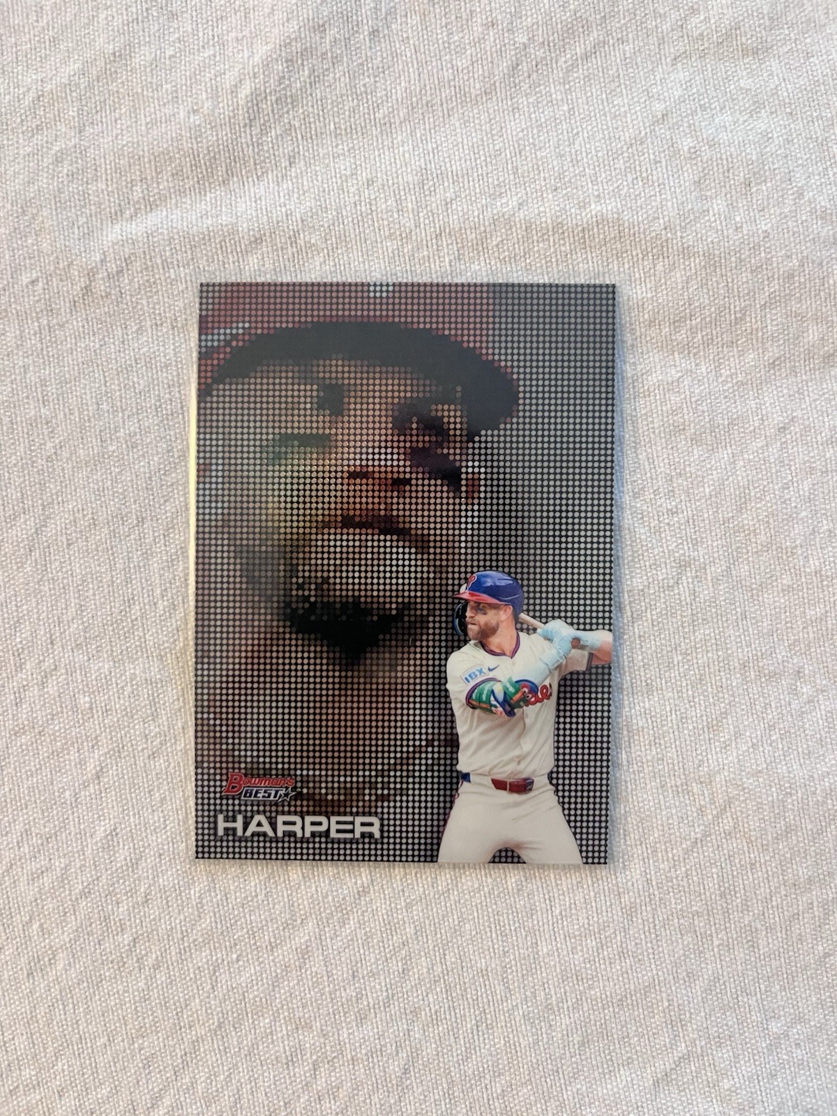2025 Bowman’s Best Bryce Harper Pixel Portraits #P-24 Phillies