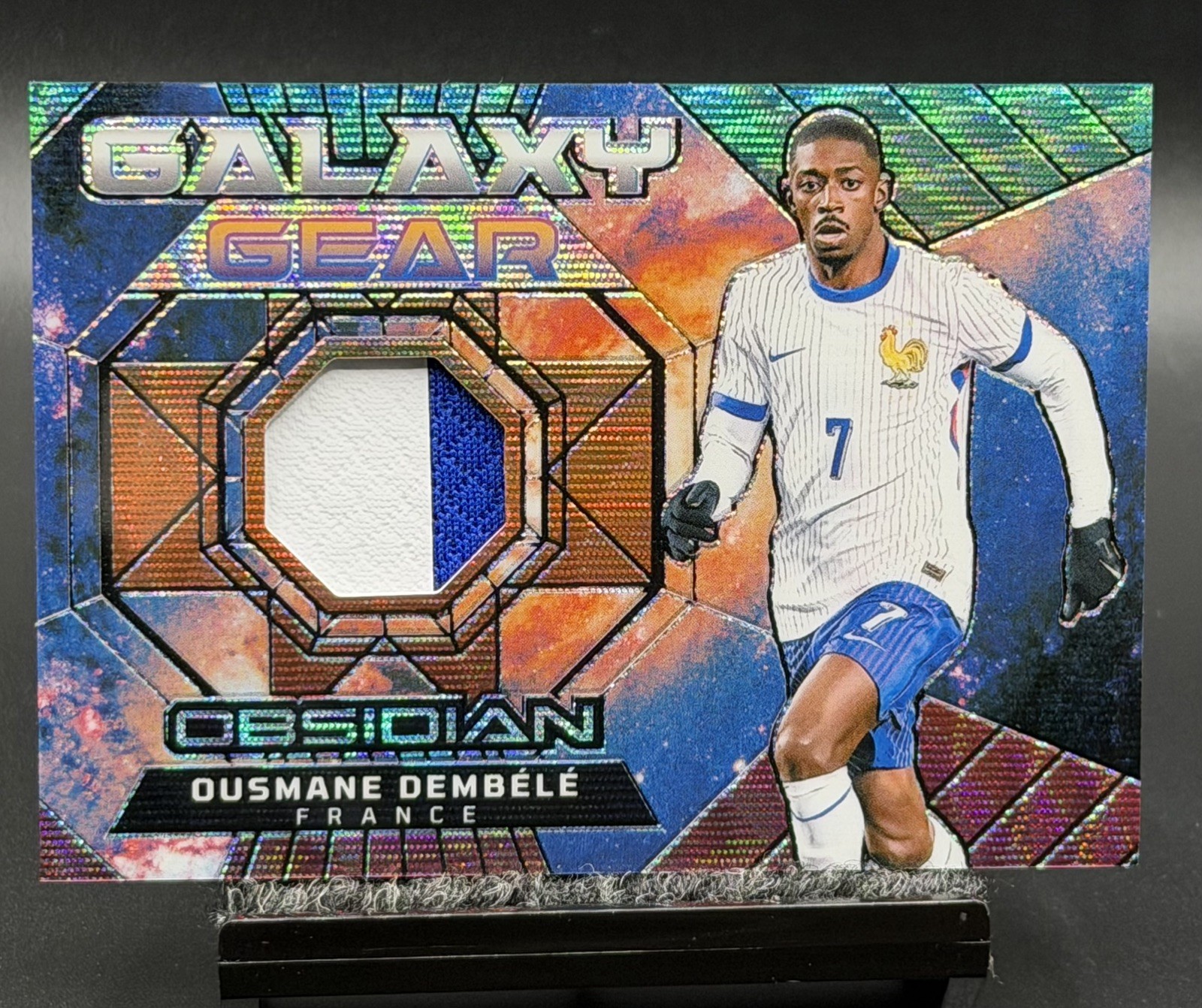2024-25 Obsidian Ousmane Dembélé🇫🇷 ⚽️Galaxy Gear Taiga MEM,SSP#/25,VERY RARE🔥