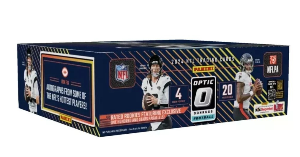 2024 Panini Donruss Optic NFL Football Factory Sealed Retail Box