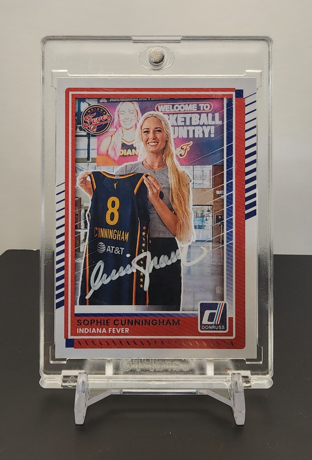 SOPHIE CUNNINGHAM Signed IP Auto 2025 Donruss WNBA Indiana Fever SWAU eBay Live