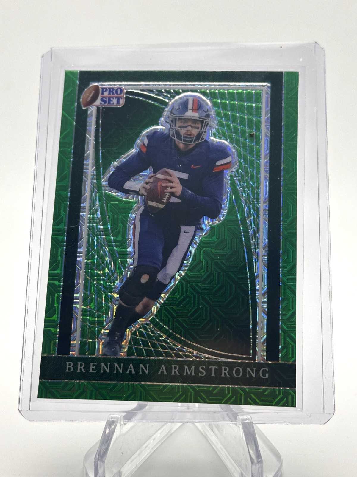 2024 LEAF PRO SET METAL BRENNAN ARMSTRONG GREEN MOJO NON-AUTO /3