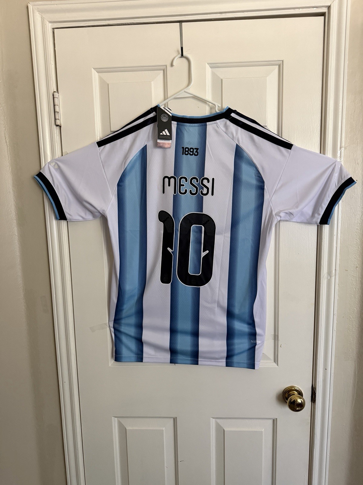 Argentina Messi Jersey xl 3 Stars
