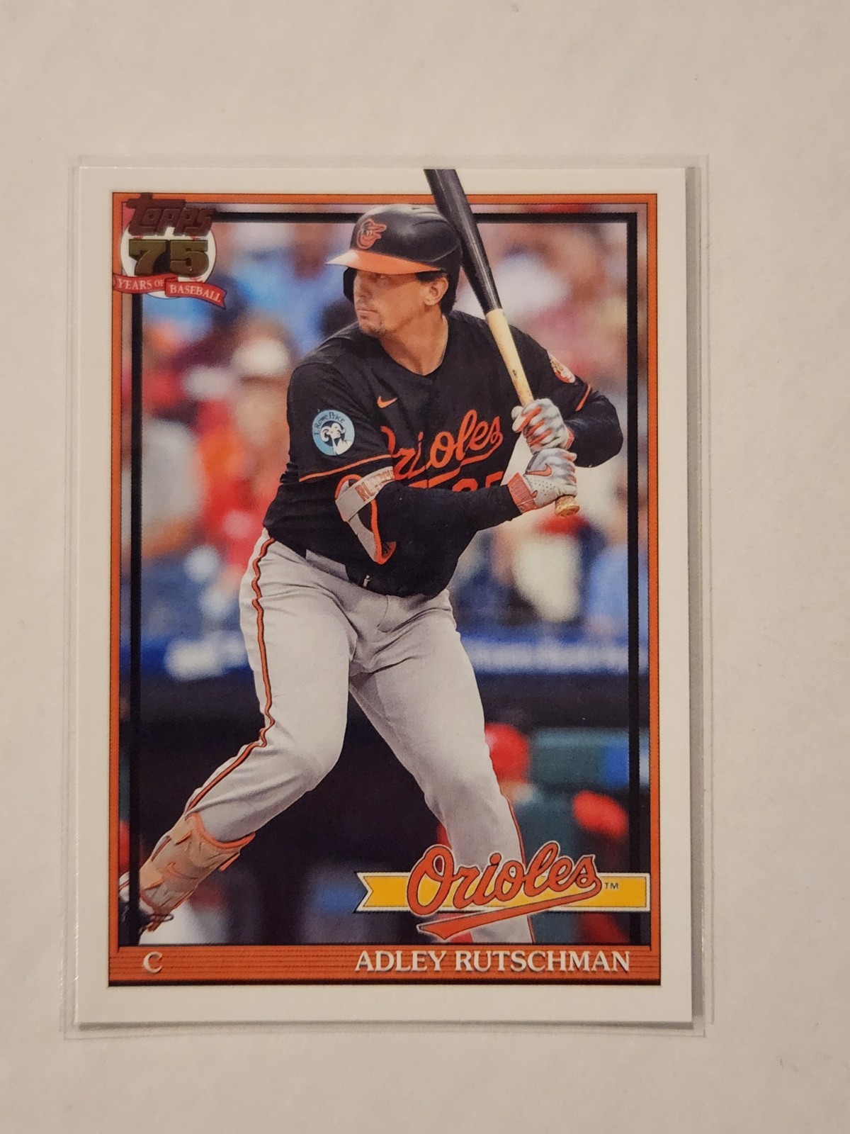 2026 Topps Series 2 Retro Adley Rutschman #91B2-42 Baltimore Orioles