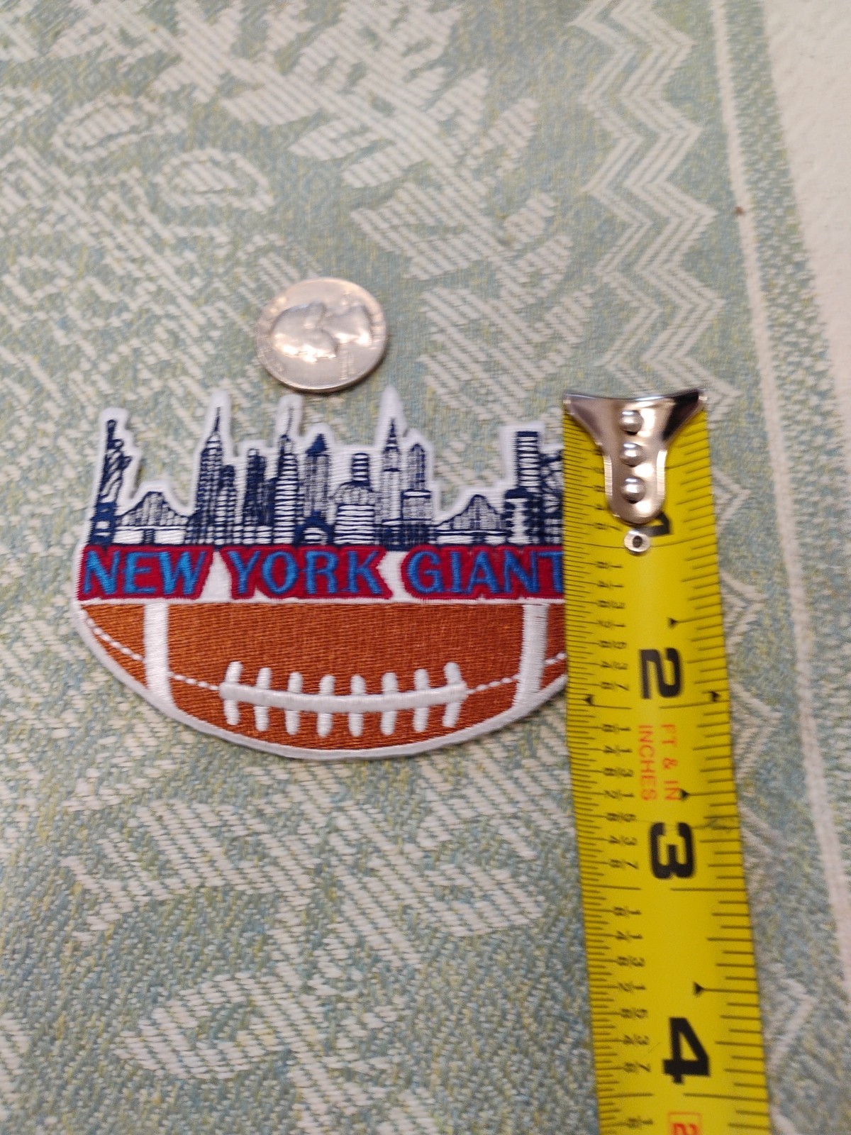 New York Giants 🌟🌟 Iron On Patch