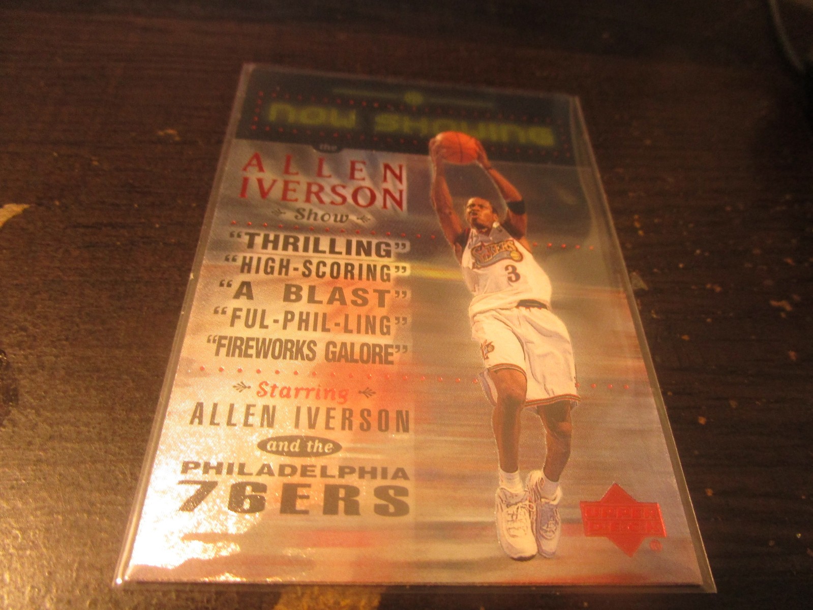 1999-00 Upper Deck Now Showing Allen Iverson Philadelphia 76ers #NS20