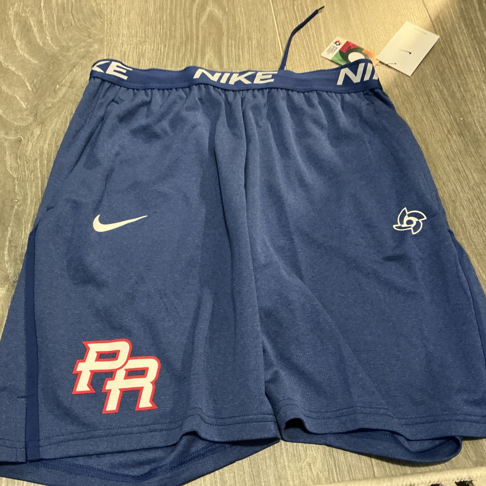 Nike Puerto Rico World Baseball Classic Shorts Dri-Fit Men’s Size: Large NWT