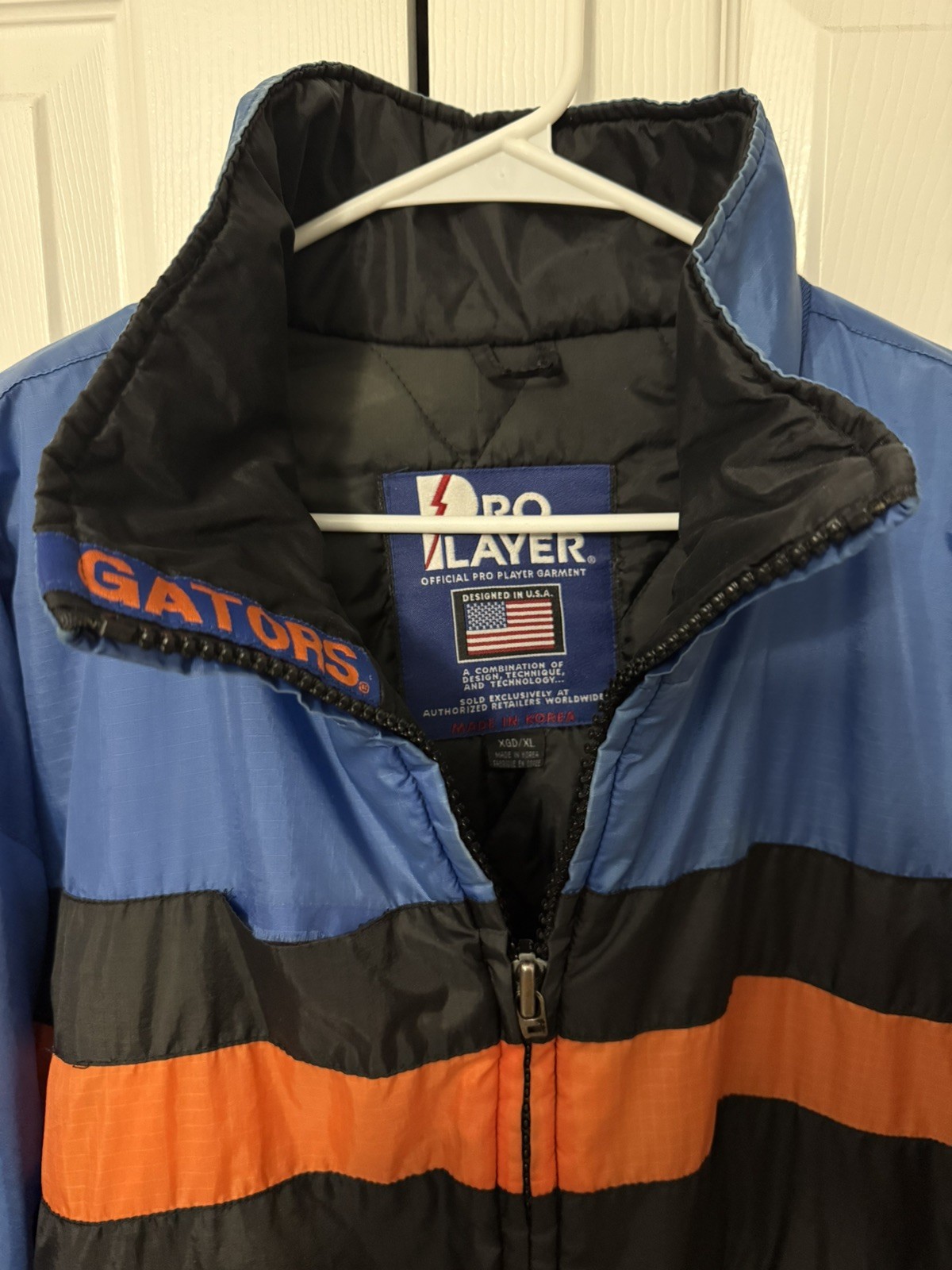 Florida Gators Vintage Jacket Windbreaker Pro Player Size XL